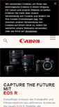 Mobile Screenshot of canon.de