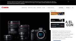 Desktop Screenshot of canon.es