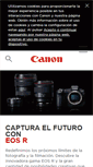 Mobile Screenshot of canon.es