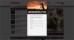 Desktop Screenshot of learn.usa.canon.com